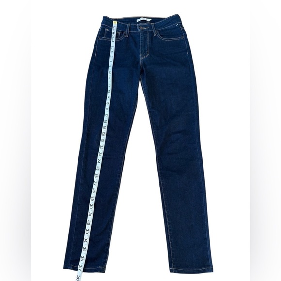 NWOT, Levi's, 721 High Rise Skinny Jeans, Size 26, Dark Blue - Picture 10 of 12